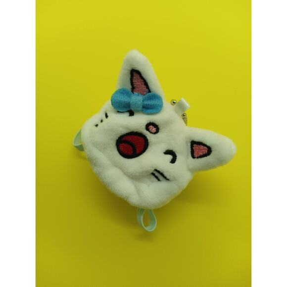 Nontan's sister Tartan Mini Pouch keychain. - Picture 2 of 6